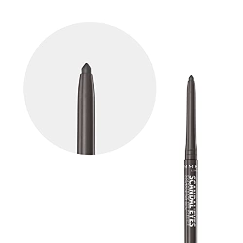 Rimmel London Scandal'eyes Exaggerate Eye Definer, Delineador de ojos automático, Tono 3 Gris