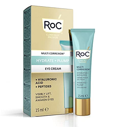 RoC - Multi Correxion Hidrata + Crema de Ojos Rellenita - 3 en 1 - Levanta y reafirma el contorno de ojos - 15 ml