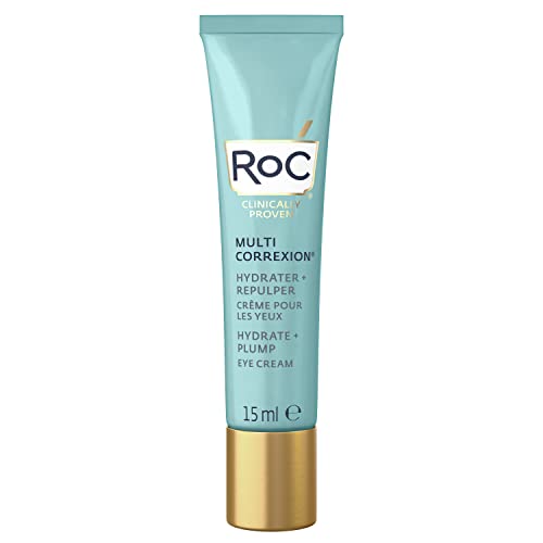 RoC - Multi Correxion Hidrata + Crema de Ojos Rellenita - 3 en 1 - Levanta y reafirma el contorno de ojos - 15 ml