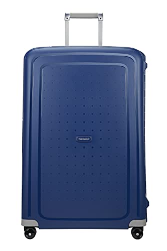 Samsonite S'Cure Spinner - Maleta de equipaje, XL (81 cm - 138 L), Azul (Dark Blue)