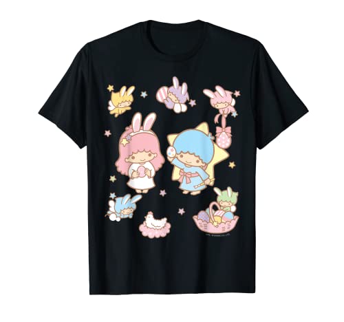 Sanrio Little Twin Stars Conejitos de huevo de Pascua Camiseta