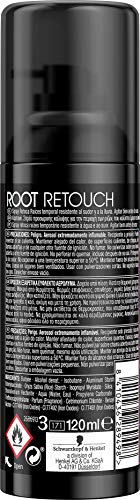 Schwarzkopf Root Retoucher – Spray retoca raíces - Coloración del Cabello Castaño (pack de 3) – Hasta 40 aplicaciones – Disimula el efecto raíz