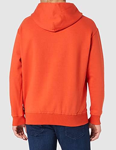 Scotch & Soda Felpa Hoodie with Small Chest Artwork Sudadera con Capucha, Chili Pepper 3188, XXL para Hombre