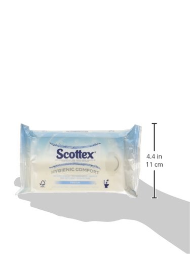 Scottex Fresh Papel Higiénico Humedo - 38 toallitas, el paquete puede variar