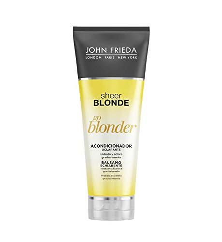 SHEER BLONDE acondicionador aclarante cabello rubio tubo 250 ml