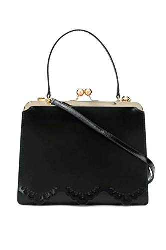 SIMONE ROCHA Bolsa cuadrada negro Talla única