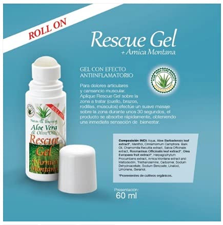 SinDólor ResCue Gel en Roll On TELETIENDA ENKASA Efecto Inmediato Efecto Inmediato. Pack Ahorro 4 Unidades