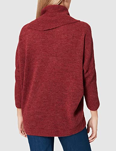 Sisley Sudadera L/S 1068m2245, Wine 72r, XL para Mujer