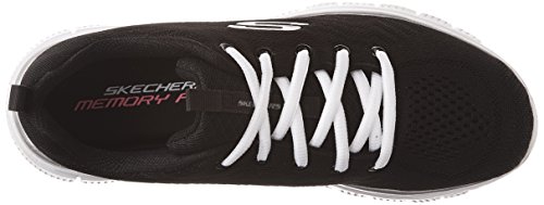 Skechers Graceful-Get Connected, Zapatillas Mujer, Negro (BKW Black Mesh), 39 EU