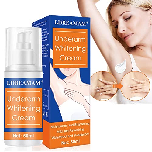 Skin Whitening Cream,Crema Aclaradora,Blanqueador Crema,Crema blanqueadora corporal,aclara el tono de la piel,blanquea e hidrata,Eficaz para Axilas,Rodillas,Codos, Zonas Sensibles y Privadas