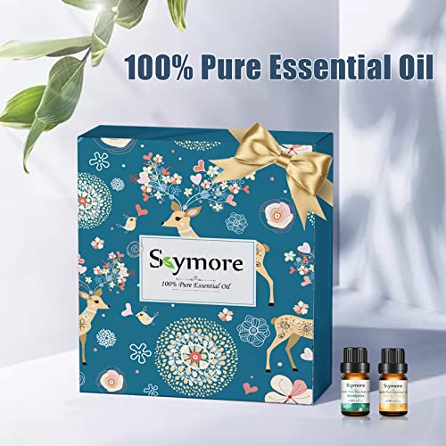 Skymore Aceites Esenciales 100% Natural Aromaterapia Aceite para Difusor Menta, Árbol de Té, Limoncillo, Lavanda, Eucalipto, Naranja Dulce, Romero