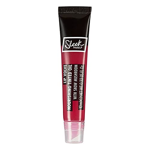 Sleek MakeUp Lip Volve - Aceite nutritivo para labios, color rosa tintado, 100 ml