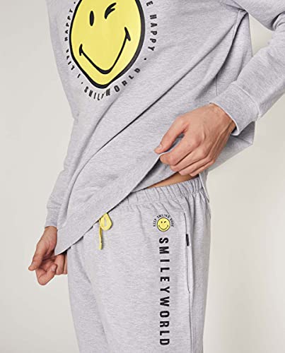 Smiley Pijama Manga Larga Family para Hombre