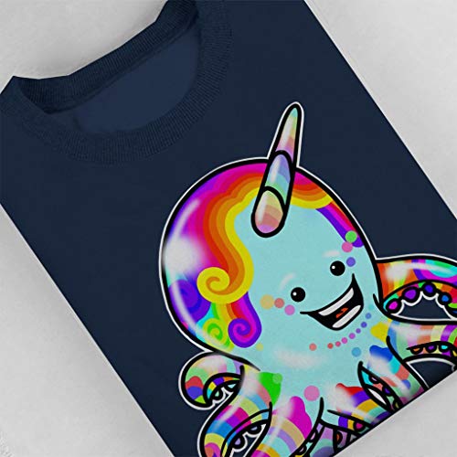 Smiling Otto Ocnicorn Unicorn Octopus Men's Sweatshirt