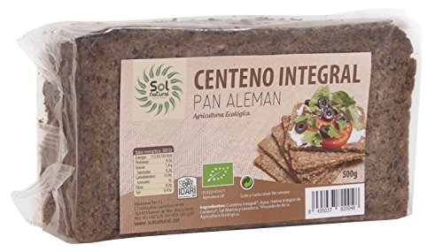 Sol Natural pan alemán centeno Integral 500 GR