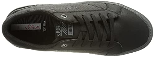 s.Oliver 5-5-13630-37, Zapatillas Hombre, Negro, 41 EU