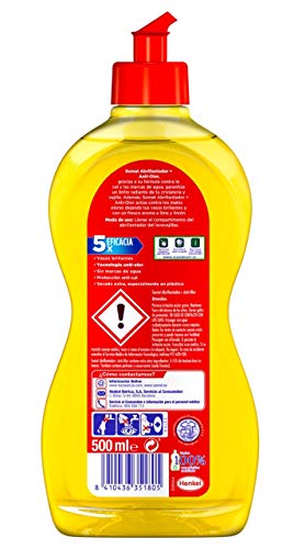 Somat Abrillantador Limón para lavavajillas máquina + Secado Extra - 500 ml