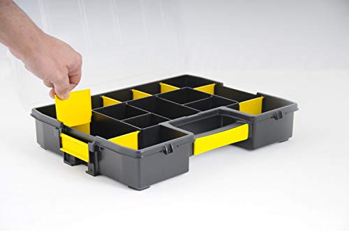 STANLEY 1-97-483 - Organizador SortMaster Junior, compartimentos ampliables