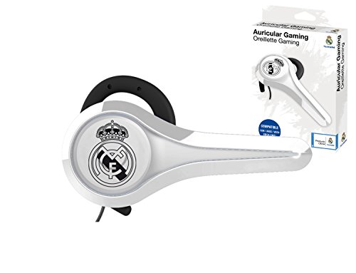 Subsonic - Auricular Gaming y Kit peatón Licencia Oficial Real Madrid Compatible Playstation 4 - PS4 Pro - PS4 Slim - Xbox One - PS3 - Smartphone - Tableta - iPhone 4 - iPhone 5 iPhone 6