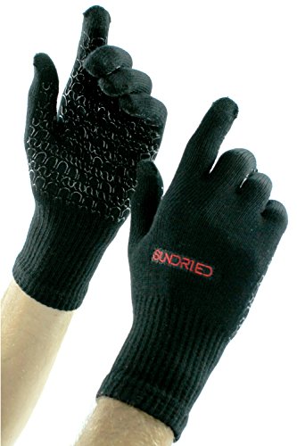 Sundried Ciclo del deporte Running guantes del tacto de la tecnología de la pantalla transpirable bambú antideslizante del gel de silicona