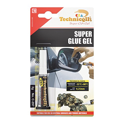 Super Glue en Gel 2g Pegamento Instantáneo de Cianocrilato Extra fuerte