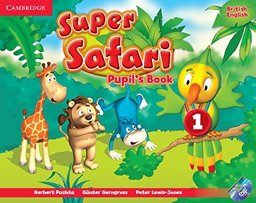 Super Safari Level 1 Pupil's Book with DVD-ROM (Super Minds) - 9781107476677