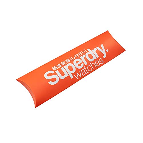 Superdry Reloj Analogico para Unisex de Cuarzo con Correa en Silicona SYG198UO