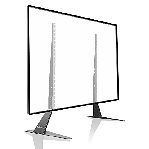 Suptek Soporte TV Pie, Soporte Pie TV Universal para TV de 22-65 Pulgadas LCD/LED/LPlasma/Plana, Altura Ajustable Soporte TV, Patas TV para Television, hasta 50 kg VESA MÁX 800x400 mm - ML1760