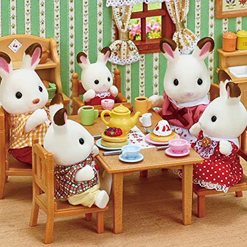 Sylvanian Families - 4150 - Familia Conejo Chocolate