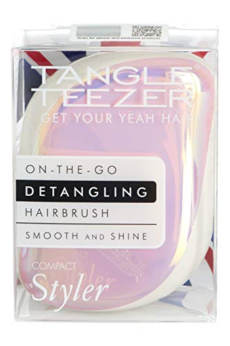 Tangle Teezer Compact Styler Pink Holographic, Holo Hero