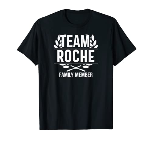 Team Roche Familiar Coincidencia Roche Camiseta