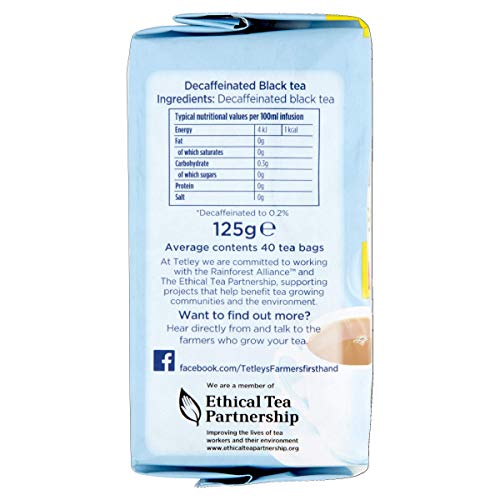 Tetley A06070 - One Cup Decaf Teabags A06070 (PK 160)