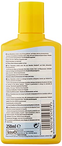 Tetra FilterActive 250 ml - Contiene bacterias iniciadoras vivas y bacterias limpiadoras reductoras de lodo