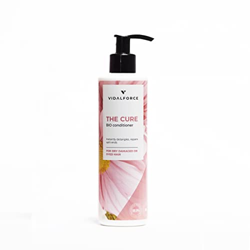 THE CURE. Acondicionador pelo Seco o Dañado I Acondicionador sin sulfato sin siliconas 100% Toxic-Free I Tratamiento hidratante cabello - Acondicionador Natural/Ecológico | Tratamiento cabello dañado