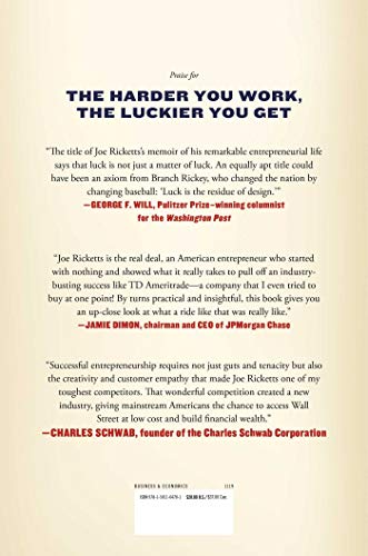 The Harder You Work, the Luckier You Get: An Entrepreneur's Memoir