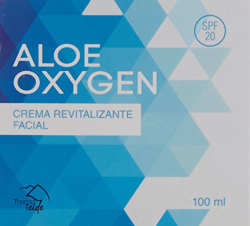 Thermal Teide Aloe Oxygen - Crema revitalizante facial SPF 20, 100 ml