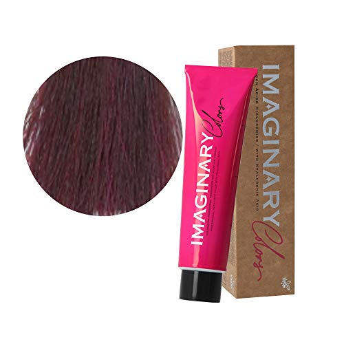 Tinte pelo mujer profesional, Coloración permanente, 100 ml (Castaño claro violeta caoba 5-52)