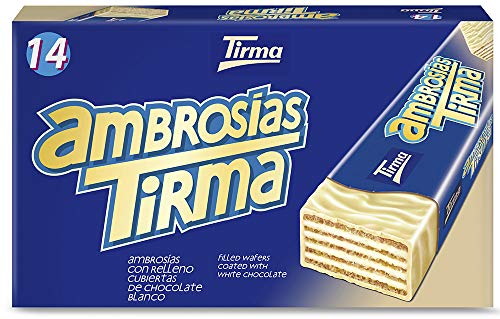 Tirma Ambrosía Chocolate Blanco (14 Unidades x 21,5g)