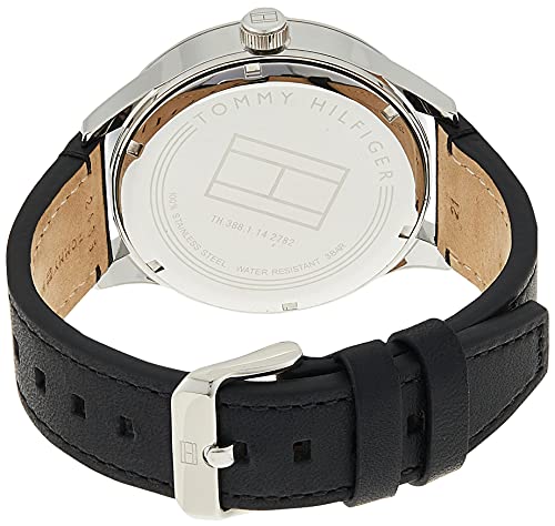 Tommy Hilfiger Reloj analógico para Hombre. de Automático con Correa en Cuero 1791641