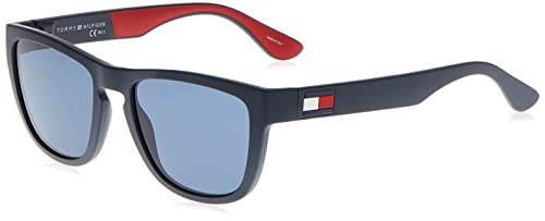 Tommy Hilfiger TH 1557/S, Gafas de Sol para Hombre, Multicolor (Bl Redwht), 54