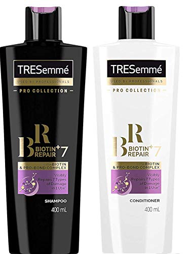 Tresemme - Champú + acondicionador Repara 7 con biotina