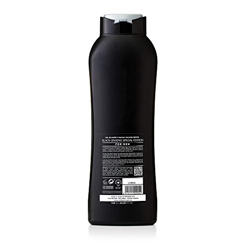 Tulipán Negro Gel de Baño Black , 720 Mililitros, Pack de 6