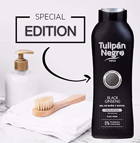 Tulipán Negro Gel de Baño Black , 720 Mililitros, Pack de 6