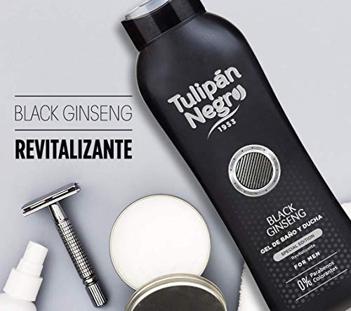 Tulipán Negro Gel de Baño Black , 720 Mililitros, Pack de 6