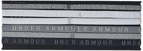 Under Armour Heather Mini Headband (6Pk) Venda, Mujer, Gris, OSFA