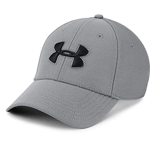 Under Armour Men's Blitzing 3.0 Cap, Gorra Hombre, Negro (Graphite / Black / Black) , M/L