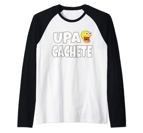 Upa Cachete Franelas Frase Venezolana Camisetas Venezuela Camiseta Manga Raglan