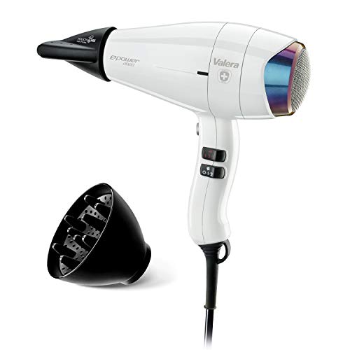 Valera Epower 2020 Secador Iónico Profesional, Ecológico Y Potente, 600 Vatios, Color Pure White/, Blanco Puro