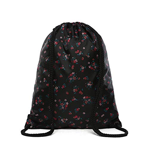 Vans BENCHED Bag, BOLSA BANCADA para Mujer, Belleza Floral Negro, One Size