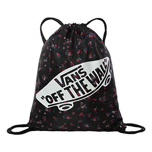 Vans BENCHED Bag, BOLSA BANCADA para Mujer, Belleza Floral Negro, One Size